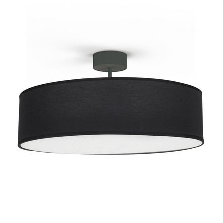 Lampa sufitowa VIOLET BLACK szer. 50cm 3xE27 | czarny 7961