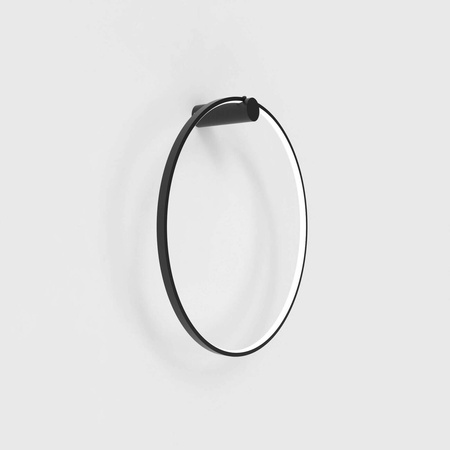 Kinkiet MIRROR, mały, czarny, 35W LED, barwa ciepła 3000K, IP44