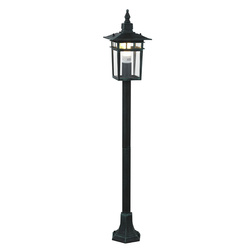 Lampa masztowa ogrodowa VERMONT E27 IP44 wys.105cm | zielony patyna