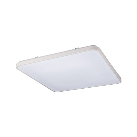 Plafon lampa sufitowa AGNES SQUARE LED 64W biały IP44 szer. 63cm ciepła 3000K