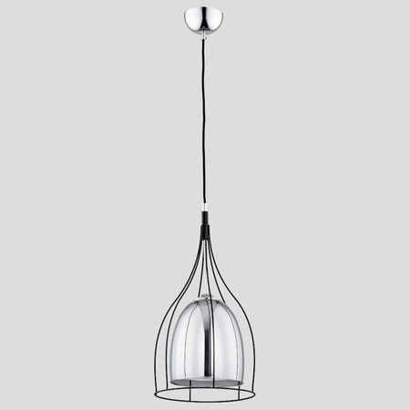 Lampa wisząca ALFA VITRO MIRROR CHROM 1xE27 23cm | 60564