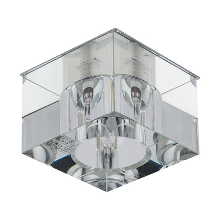 Zestaw opraw typu downlight Cristaldream z nakładką 5xG4 LED 2,3W z zasilaczem Chrom Metal/Szkło Przezroczyste 51145001