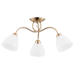 Lampa sufitowa ALFA AMARILLO PATYNOWA 3xE27 58cm | 23753