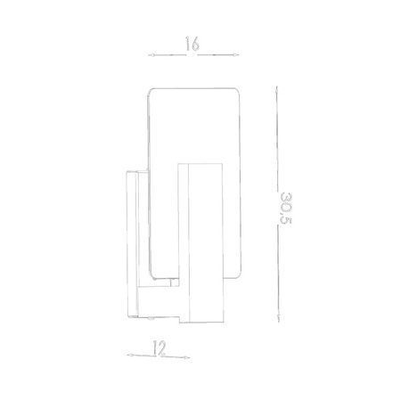 Kinkiet LAPPO, naturalne drewno, 1x40W E14, SL.1094