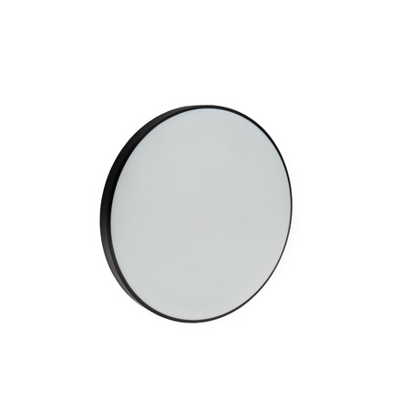 Plafon NYMPHEA BLACK & WHITE RINGS 24W WW 230V 115st IP54 FI320x52 BIAŁY/CZARNY OKRĄGŁA CZUJNIK