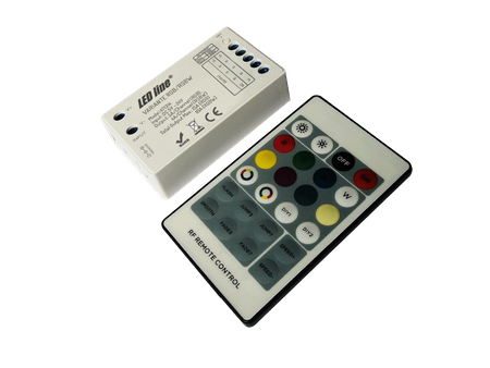 Kontroler taśm LED + pilot RF 20m VARIANTE | RGB + RGBW
