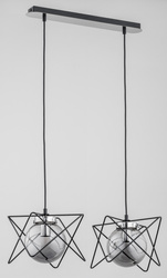 Lampa wisząca ALFA SAGITO TRACK CHROM 2xE14 48cm | 62096