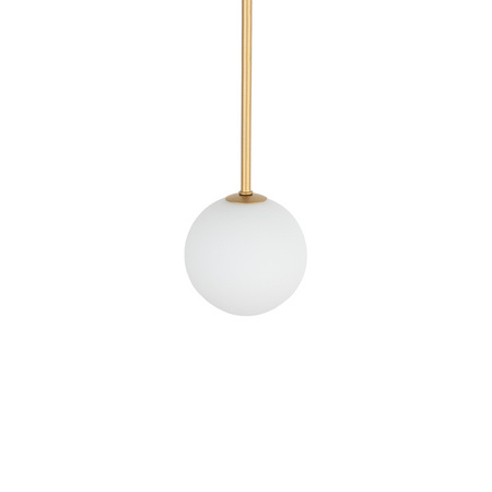 Lampa wisząca KIER M SATIN GOLD 96cm G9 | złoty satynowy 10306