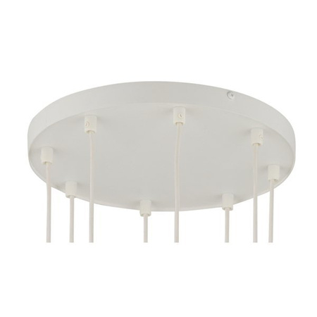 Nowoczesna lampa wisząca SOPEL LASER 8 biały 33232