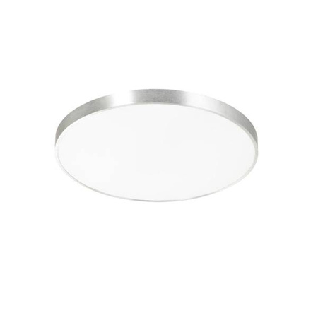 Lampa sufitowa plafon okrągły SIERRA LED 60W śr. 60cm | srebrny