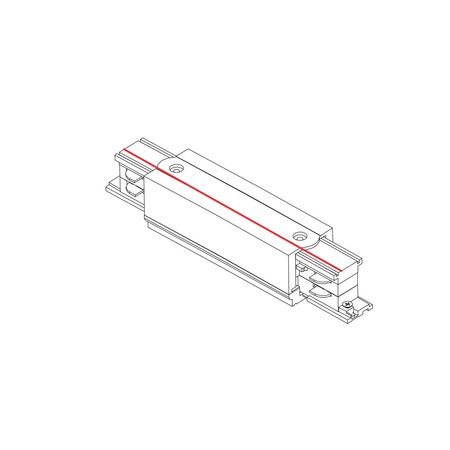 Łącznik wzdłużny / zasilania CTLS POWER STRAIGHT CONNECTOR WHITE biały 8707