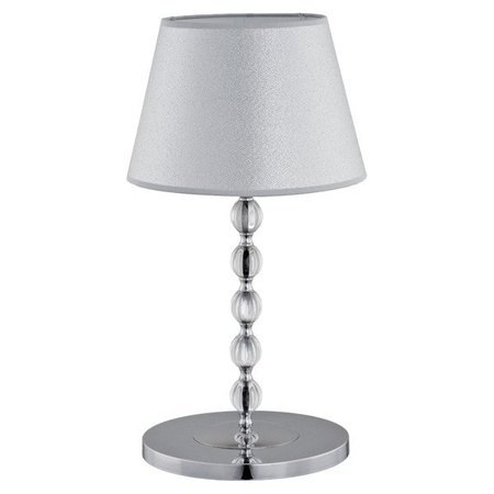 Lampa stołowa EMMANUELLE chrom śr. 27cm