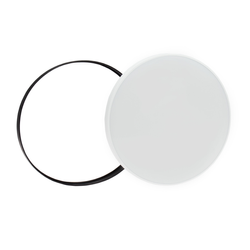 Plafon NYMPHEA RING 32W 6000K 230V IP54 IK04 38 cm | Biały czarny