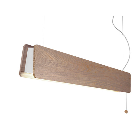 Lampa wisząca OSLO LED 98cm 16W barwa ciepła 3000K | brązowy 7520