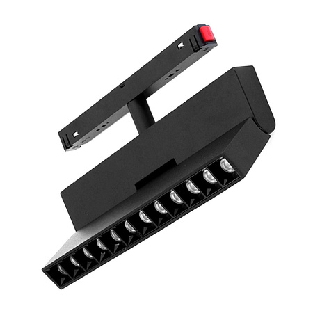 Reflektor łamany szyny magnetycznej LED 12W 4000K neutralna | czarny