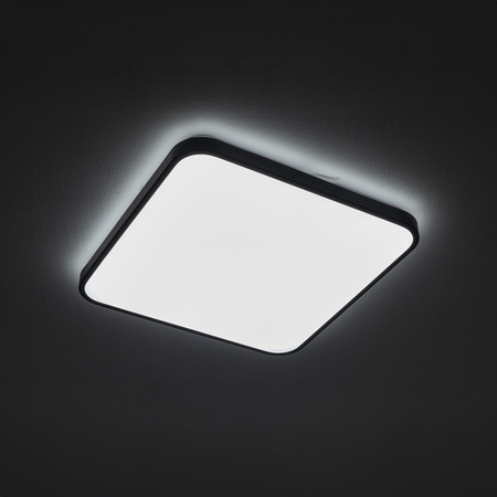 Plafon AGNES SQUARE LED PRO szer. 43,5cm 32W barwa neutralna 4000K | czarny  10986