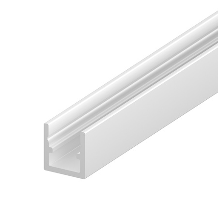 Profil LED P4-4 MIKRO natynk 200cm szer. 7mm | do osłonek C21 | biały