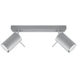 Plafon RING 2 punktowy Stal kolor czarny 40W, SL.0450