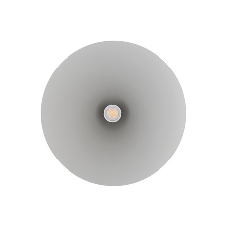 Lampa wisząca ZENITH M SILK GRAY śr. 35cm GU10 | szary