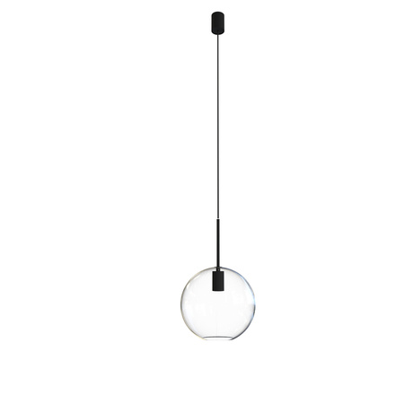 Lampa wisząca SPHERE L śr.25 cm E27 | czarny