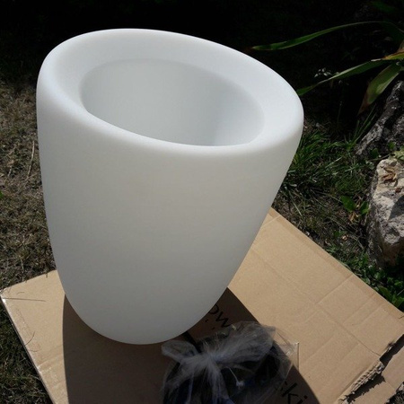 Ozdobna świecąca donica FLOWERPOT S 41cm