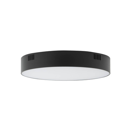 Plafon LID ROUND LED 16cm 25W barwa ciepła 3000K | czarny