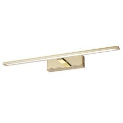 Złoty kinkiet nad lustro ISLA 62cm