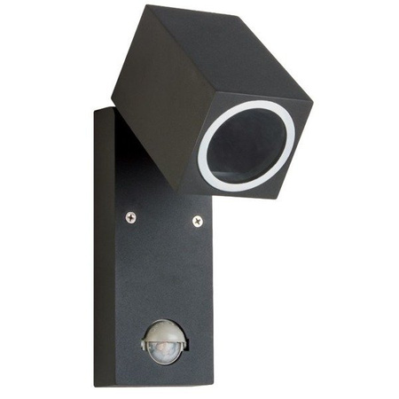 Lampa z czujnikiem ruchu QUAZAR 15 LX czarna
