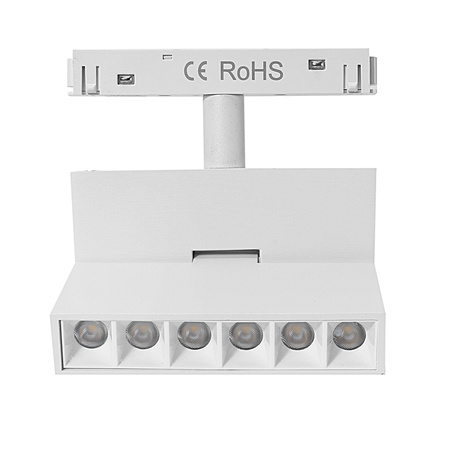 Reflektor łamany szyny magnetycznej LED 6W 4000K neutralna | biały