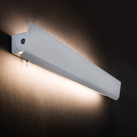 Kinkiet WING LED WHITE  68 cm 11W barwa ciepła 3000K | biały