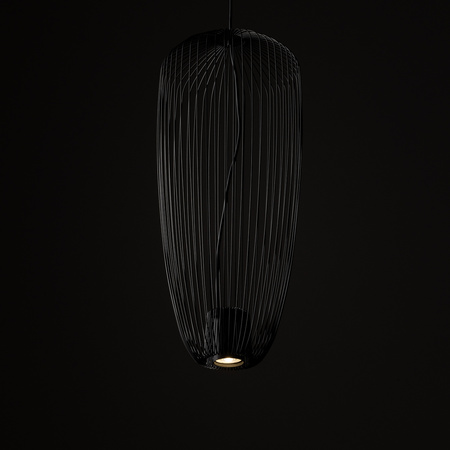 Lampa wisząca PUMPKIN S szer. 27cm GU10 | szary 11243