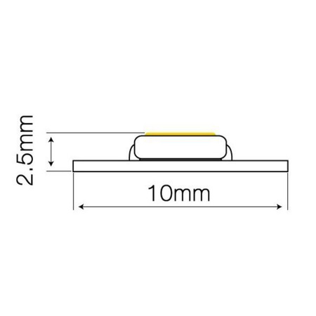 Taśma LED line SPOTLESS 1500 SMD2216 2700K 12V 21W/m 5m | ciepła