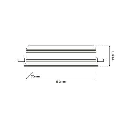 Zasilacz hermetyczny LED 60W 12V EKZAS9698, IP67