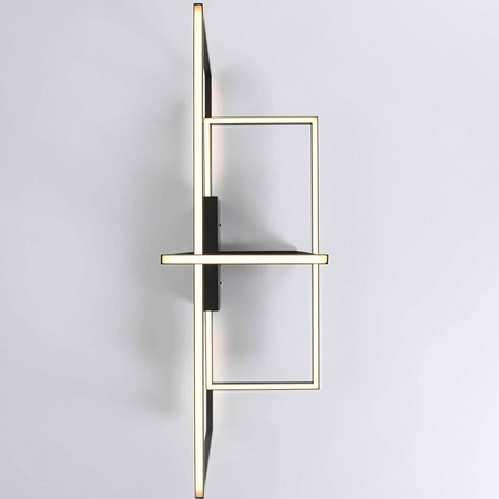 Lampa sufitowa Frame 3D, czarna, 60W LED, barwa neutralna 4000K