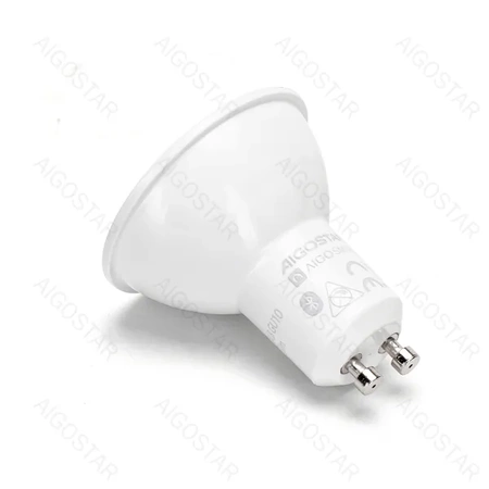 Żarówka LED sterowana Bluetooth Easy smart RGBW + CCT barwa 2700 - 6000K + 4,9W GU10 SMART Simply multikolor