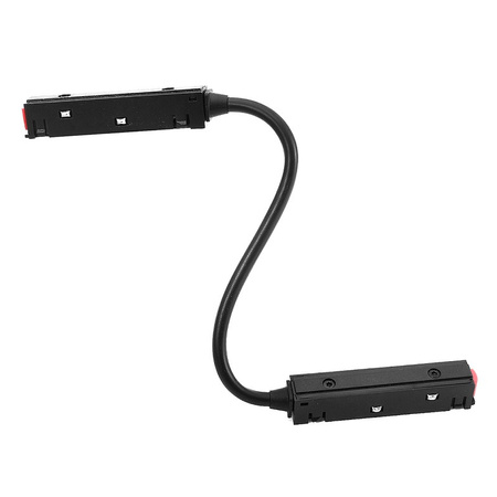 Łącznik elastyczny szyn magnetycznych 48V | czarny