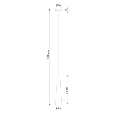 Lampa wisząca SULA , naturalne drewno/biały, 1x40W GU10, SL.1100