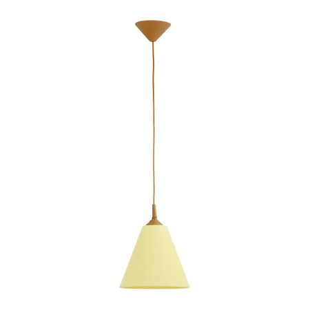 Lampa wisząca do salonu i jadalni UNO E27 wys. 115cm | ecru