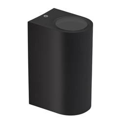 PARETE GU10 X2 DWUKIERUNKOWY KINKIET 250V IP54 150 x 73 x 95mm CZARNY