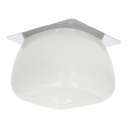 Cristaldream Zestaw Downlightów Zawiera 3xG4 LED 2,3W z zasilaczem Chromowany Metal/Białe Szkło 51213801