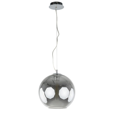 Lampa wisząca SPECTRE śr. 28cm E27 | dymiony
