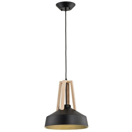 Lampa wisząca DROP czarny  33cm