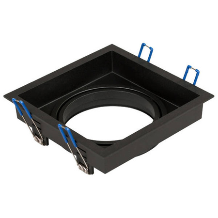 Oprawa wpuszczana oczko sufitowe CROSTI LANA SQ L szer. 17cm | czarny