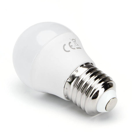 Żarówka kulka LED A5 G45 BIG ANGLE E27 4.9W 3000K