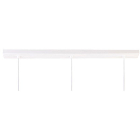 Lampa wisząca listwa FLESZ E27 3 ZWIS biały 31150