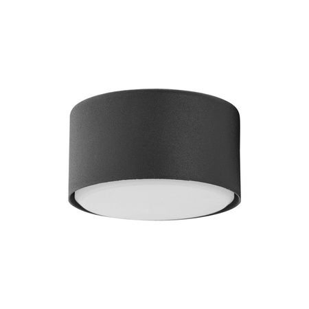 Plafon lampa do salonu DALLAS GX53 10W LED wys. 7,5cm | czarny 6241