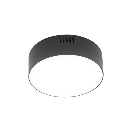 Plafon LID ROUND LED 11cm 15W barwa ciepła 3000K | czarny 10406