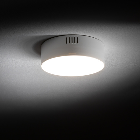 Plafon LID ROUND LED 11cm 15W barwa neutralna 4000K | biały