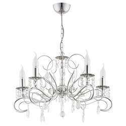 Żyrandol ALFA ASTOR CHROM 5xE14 57cm | 21585