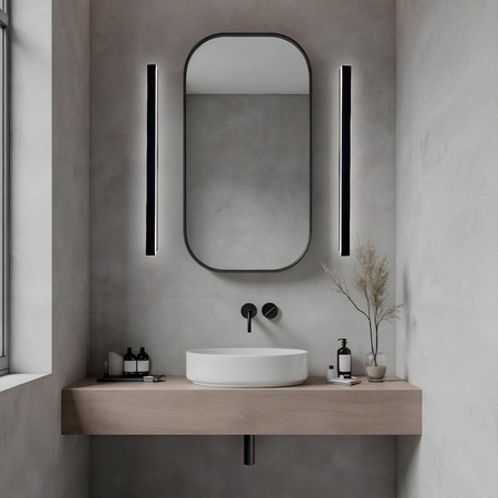 Kinkiet Bodo 40 cm czarny IP54 LED CCT